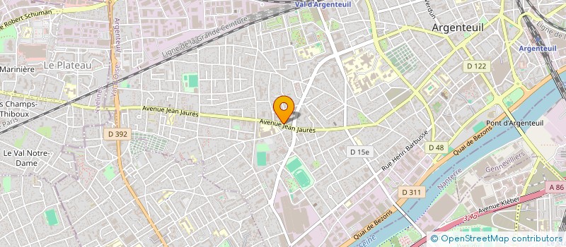localisation de l'entreprise LANSAY-DIRECT à ARGENTEUIL