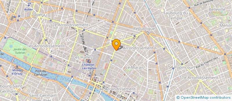 localisation de l'entreprise LANSTAR à PARIS