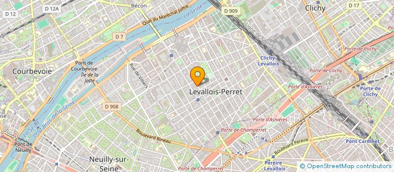 localisation de l'entreprise LANSYS à LEVALLOIS-PERRET