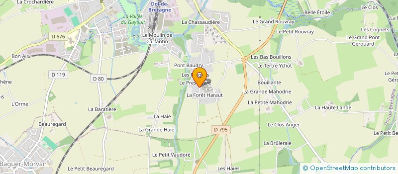 localisation de l'entreprise LANTA  DOL DE BRETAGNE