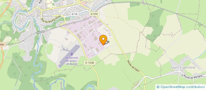 localisation de l'entreprise LANTANA ROCA PAYSAGE  SEMUR-EN-AUXOIS