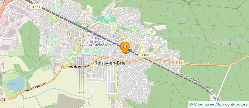 localisation de l'entreprise LANTEGO  ROISSY-EN-BRIE