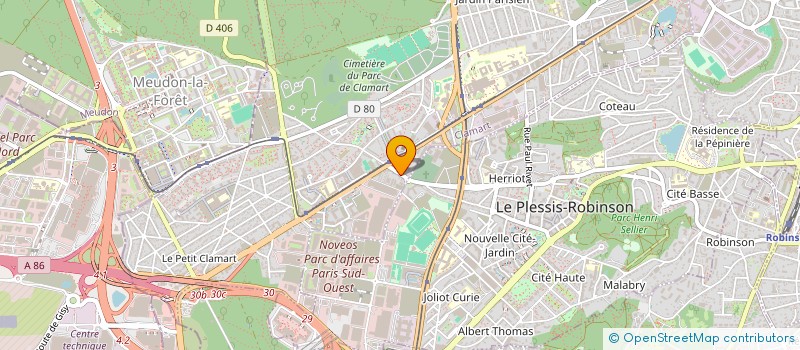 localisation de l'entreprise LANTENOIS TILT  CLAMART