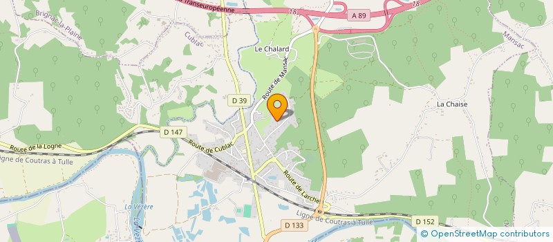 localisation de l'entreprise LANTERNAT ET FILS  MANSAC