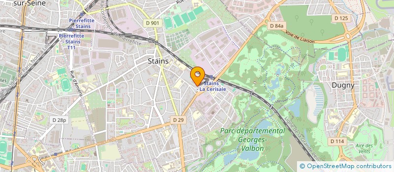 localisation de l'entreprise LANTERNE STANOISE à STAINS