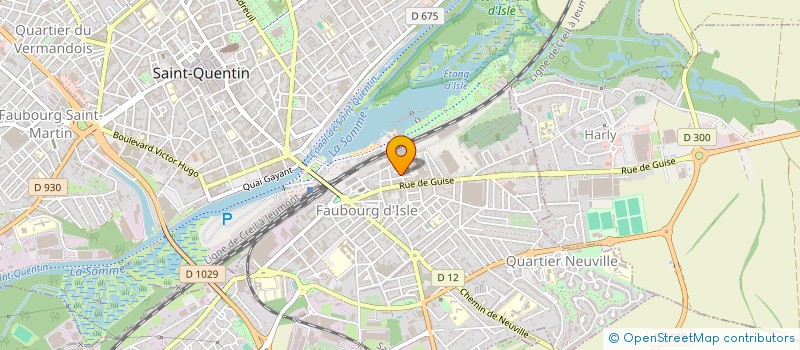 localisation de l'entreprise LANTEZJC à NEUVILLE-SAINT-AMAND