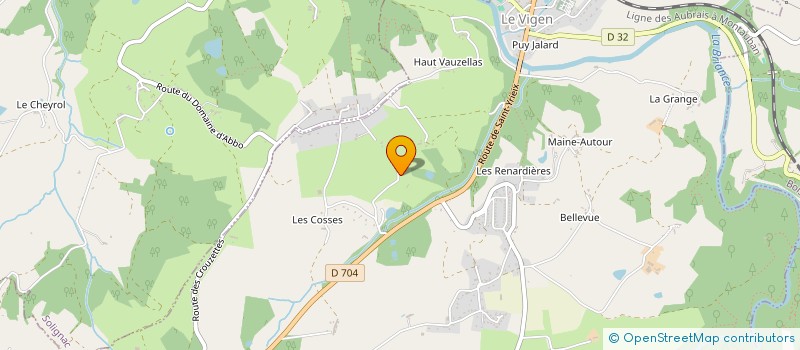 localisation de l'entreprise LANTHANIDE  SAINT-SAUVEUR-D'AUNIS