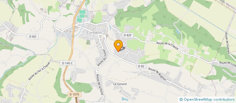 localisation de l'entreprise LANTHEAUME BERTRAND ET ROBERT EMILIE  CORBELIN