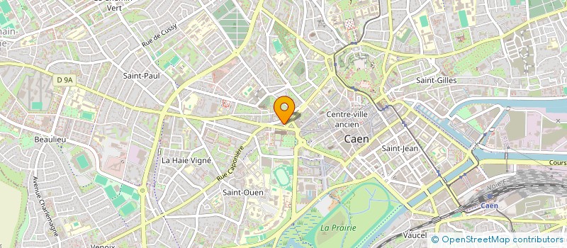 localisation de l'entreprise LANTILLAISE à CAEN