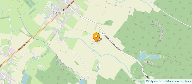 localisation de l'entreprise LANTIN  DAMEREY
