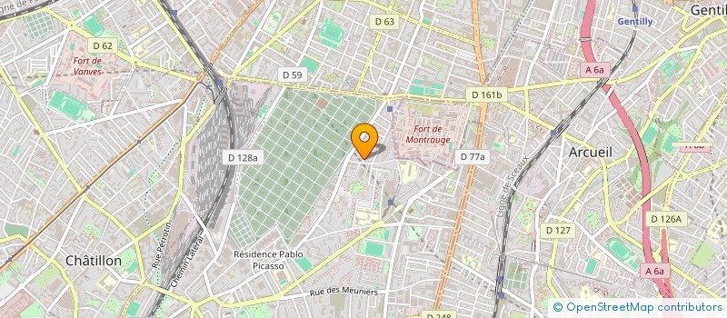 localisation de l'entreprise LANTIPODE à BAGNEUX