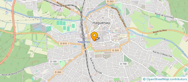 localisation de l'entreprise LANTOKI  HAGUENAU