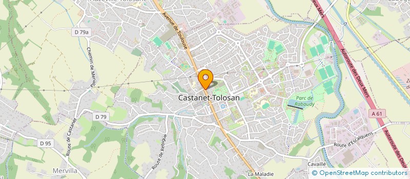 localisation de l'entreprise LANTOKI 69 à TOULOUSE