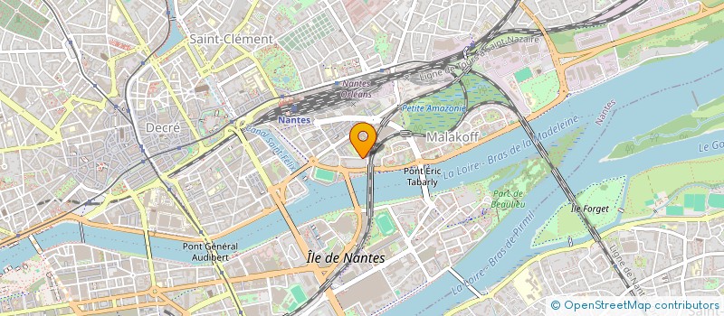 localisation de l'entreprise LANTON à NANTES