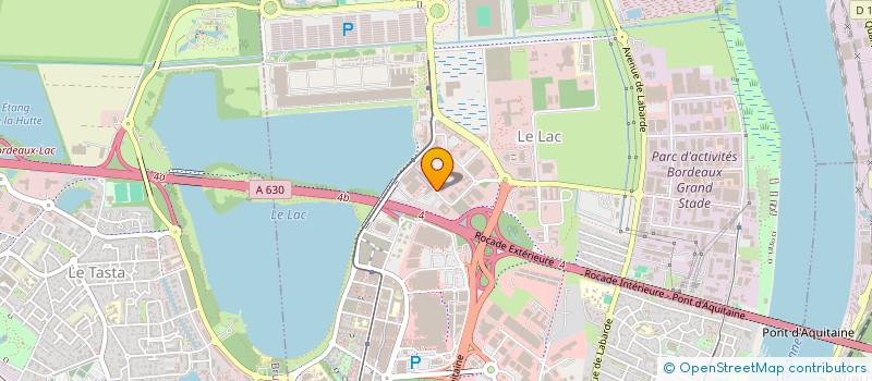 localisation de l'entreprise LANTON ENR  BORDEAUX