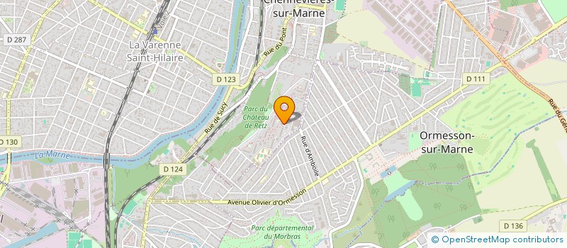 localisation de l'entreprise LANTOVA  CHENNEVIERES-SUR-MARNE