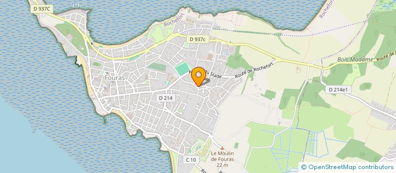 localisation de l'entreprise LANUITFOURASINE  FOURAS