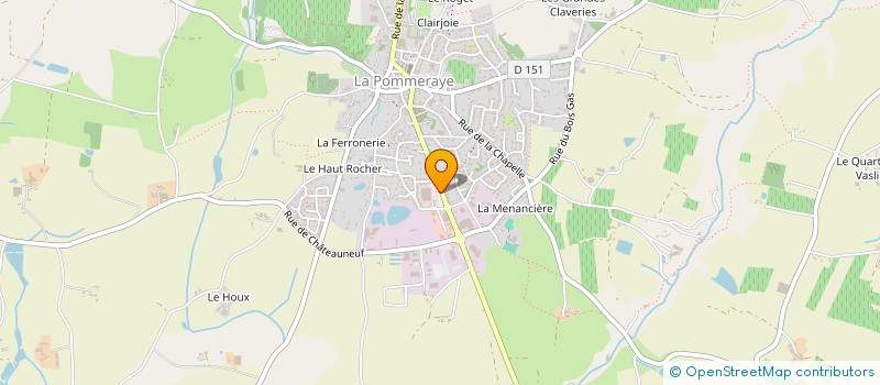 localisation de l'entreprise LANUMES STRATEGE à MAUGES-SUR-LOIRE