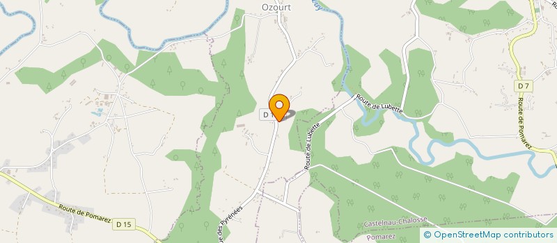 localisation de l'entreprise LANUQUE MICHAEL  OZOURT