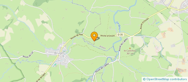 localisation de l'entreprise LANUSSE PLOMBERIE  MONTAUT