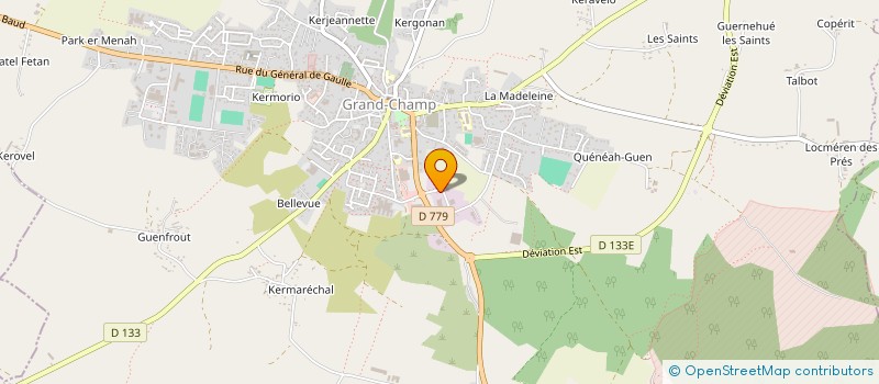 localisation de l'entreprise LANVAUX EXPERTISE COMPTABLE à GRAND-CHAMP