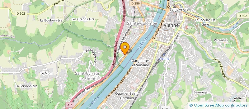 localisation de l'entreprise LANVIN ROBIN CHAMBRIER DIDELOT...  SAINTE-COLOMBE