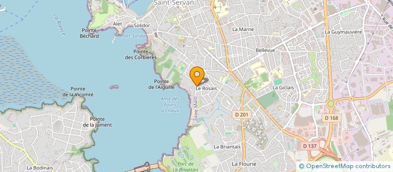 localisation de l'entreprise LANVOLLON ARMORIC  SAINT-MALO