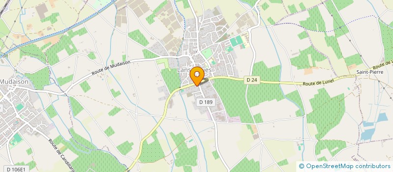 localisation de l'entreprise LANVOLS PATRIMOINE  LANSARGUES