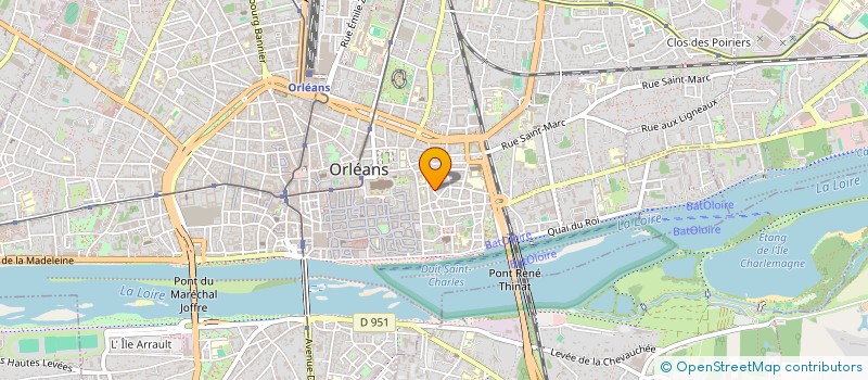 localisation de l'entreprise LANVOY  ORLEANS