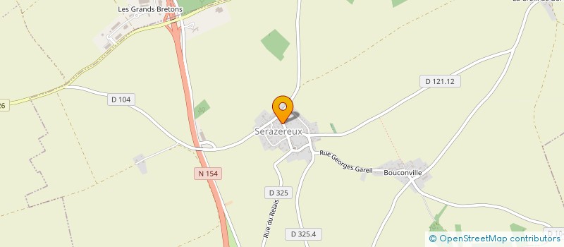 localisation de l'entreprise LANXEL à TREMBLAY-LES-VILLAGES
