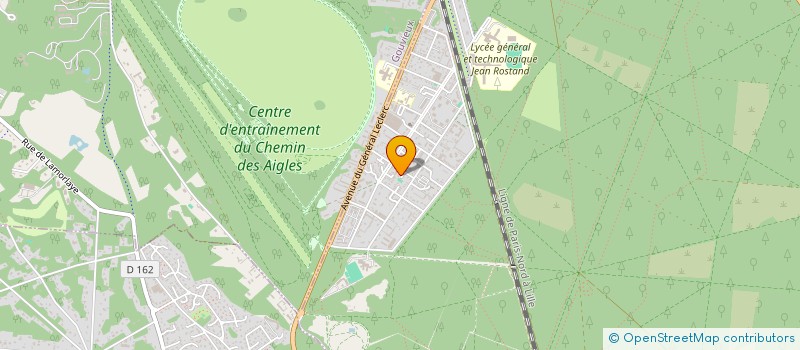 localisation de l'entreprise LANYAC  CHANTILLY