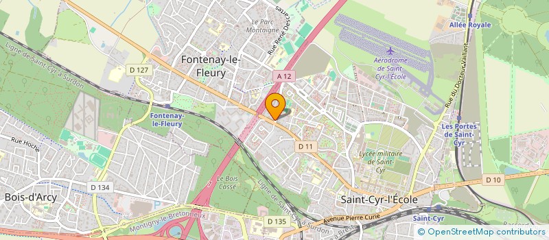 localisation de l'entreprise LANYE à SAINT-CYR-L'ECOLE
