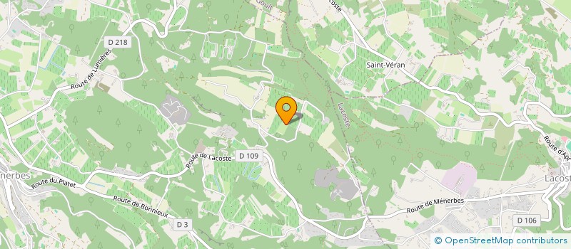 localisation de l'entreprise LANYON CANCELADES  MENERBES