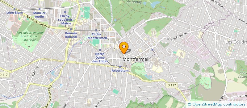 localisation de l'entreprise LANYTAX  MONTFERMEIL