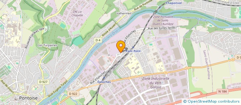 localisation de l'entreprise LANYYA  SAINT-OUEN-L'AUMONE