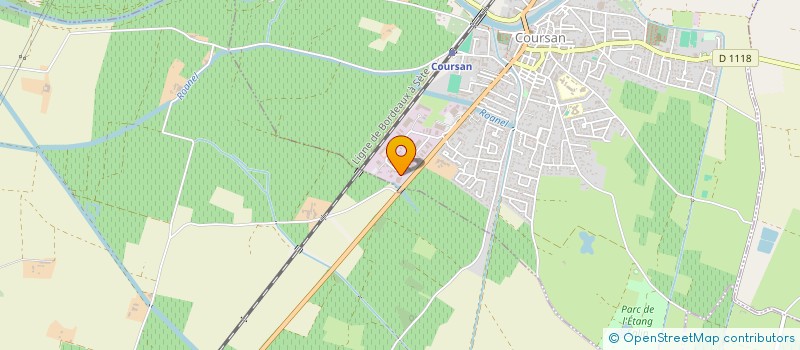 localisation de l'entreprise LANZ ELEC à COURSAN