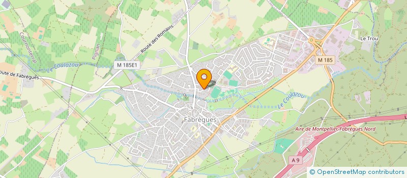 localisation de l'entreprise LANZ ST JEAN  FABREGUES