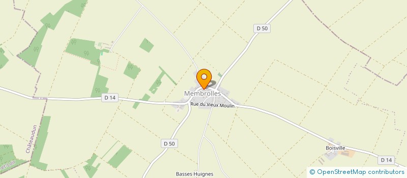 localisation de l'entreprise LANZERAY COUVERTURE  BEAUCE LA ROMAINE