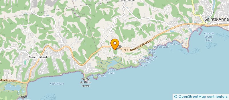 localisation de l'entreprise LANZO HOLDING  SAINTE-ANNE