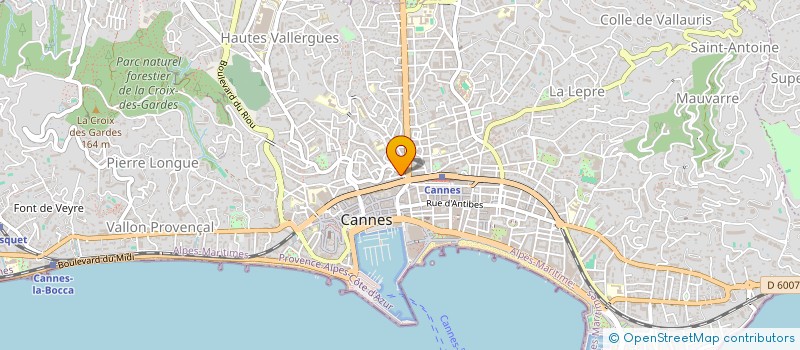 localisation de l'entreprise LANZONI DANIELE FRANCE à ROQUEBRUNE-CAP-MARTIN