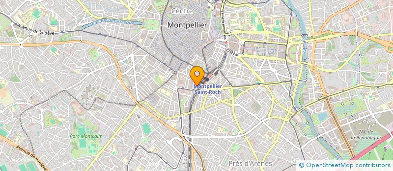 localisation de l'entreprise LAO à MONTPELLIER