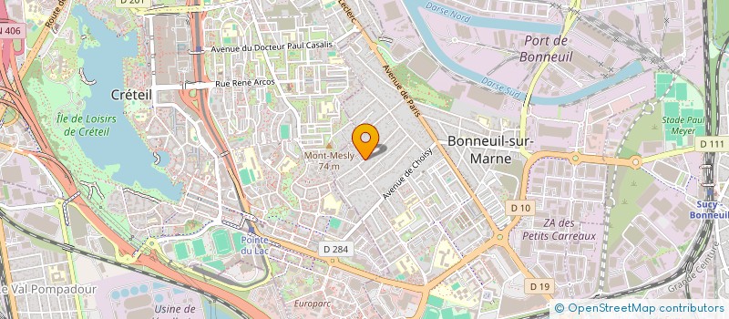 localisation de l'entreprise LAO à BONNEUIL-SUR-MARNE