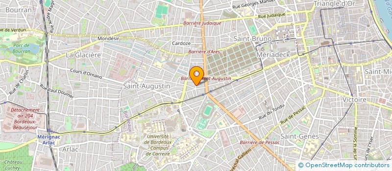 localisation de l'entreprise LAO INVEST  BORDEAUX