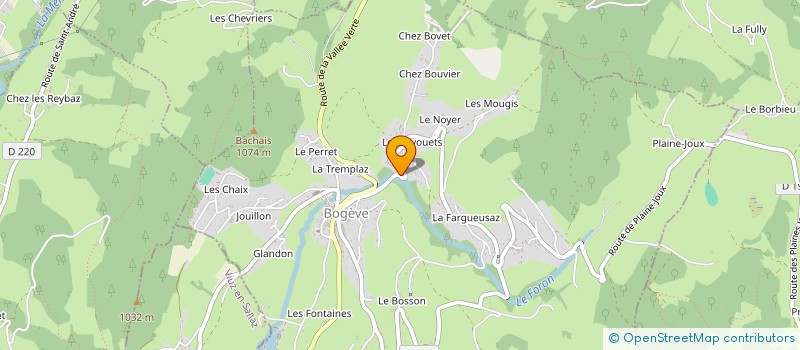 localisation de l'entreprise LAOLAC  BOGEVE