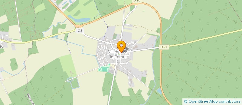 localisation de l'entreprise LAOLY  VILLENEUVE-LE-COMTE