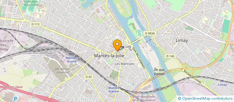 localisation de l'entreprise LAOUANI BATIMENT  MANTES-LA-JOLIE