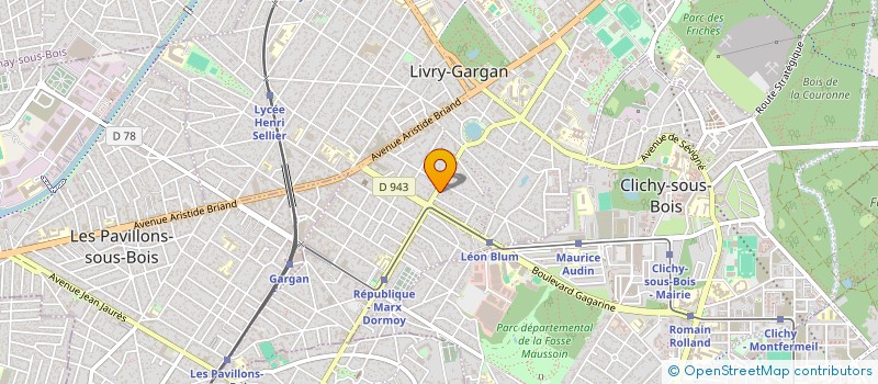 localisation de l'entreprise LAOUAR à LIVRY-GARGAN