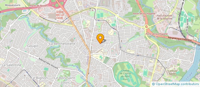 localisation de l'entreprise LAOUEN BREUDEUR  NANTES