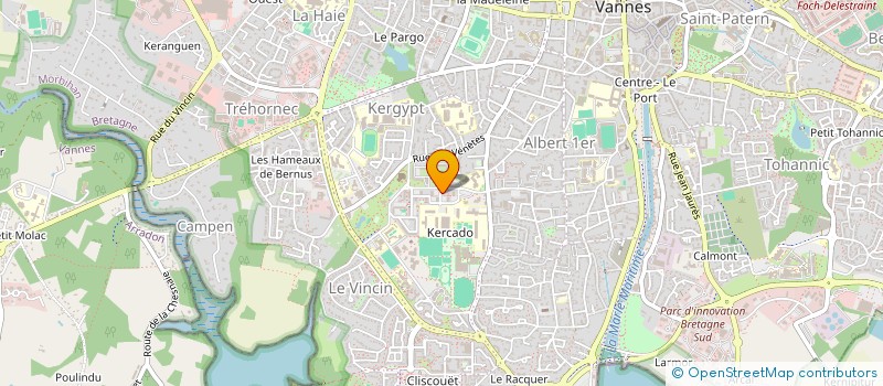 localisation de l'entreprise LAOUEN MOWNA à VANNES