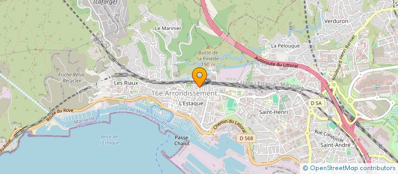 localisation de l'entreprise LAOUES BERIANI à MARSEILLE